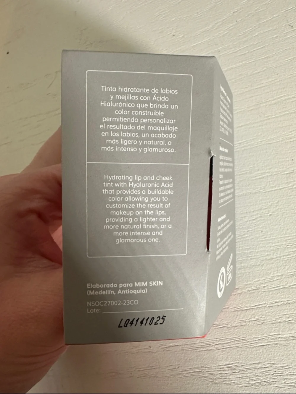 MIM Hydrating Tint - Bitten Cherry (Gray Box)